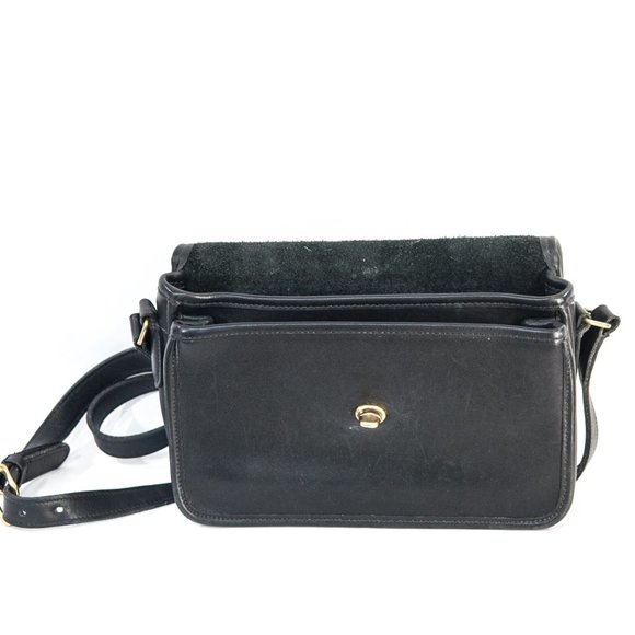 Vintage Coach Black Compartment Bag - Picture 6 of 10